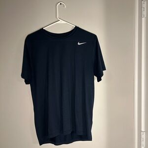 Nike Men's Dark Tee with White Logo